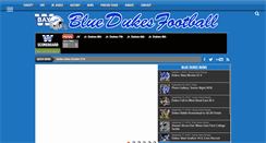 Desktop Screenshot of bluedukesfootball.com